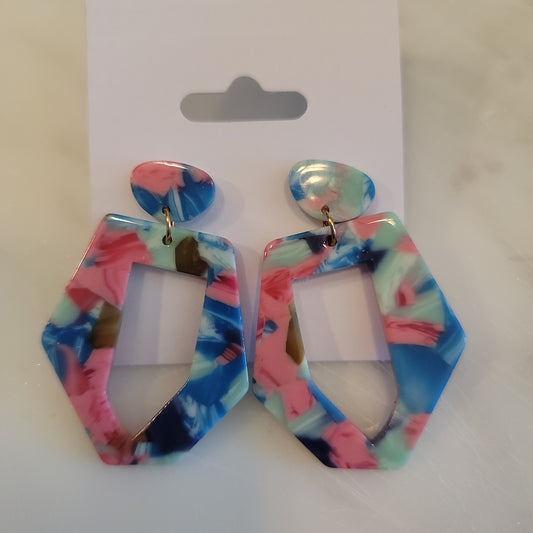 Resin earings