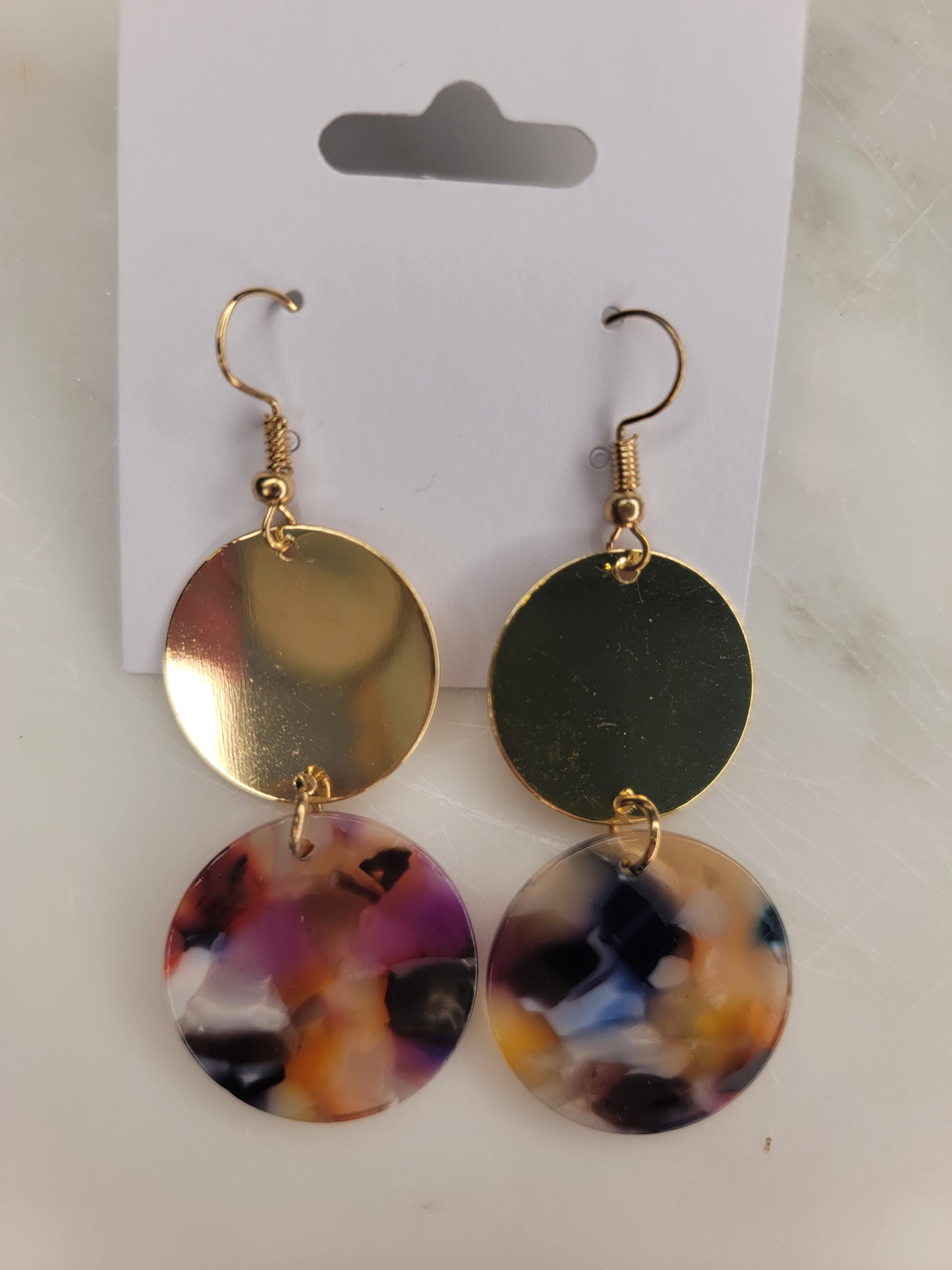 Resin earings