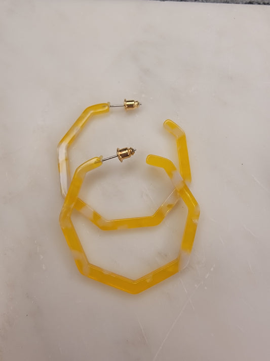 Resin earings