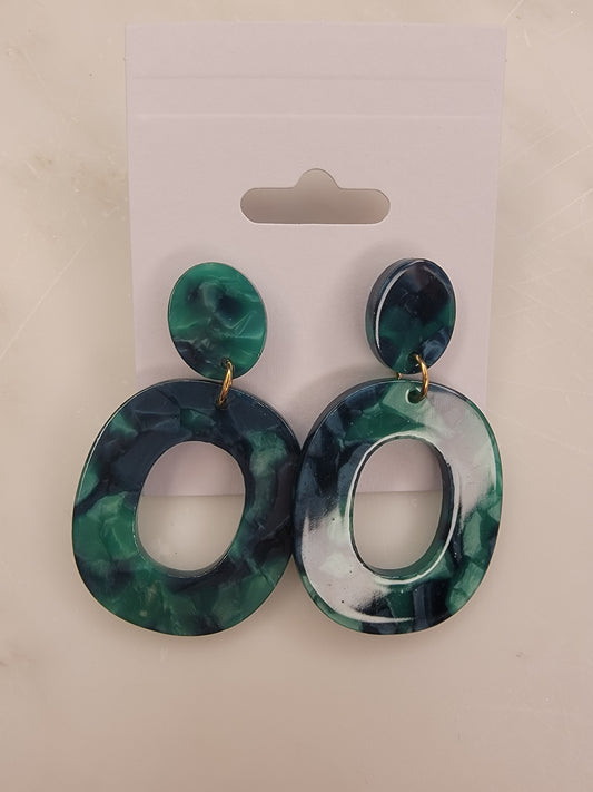 Resin earings